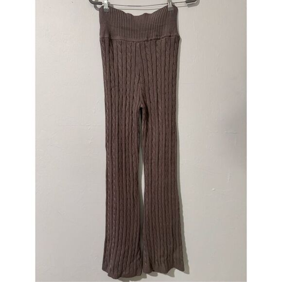 Blink brown knit chunky pants M - Picture 6 of 6
